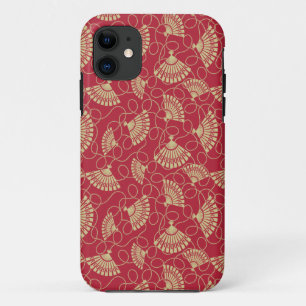 Funda Para iPhone 11 Hinchas japoneses del oro en rojo