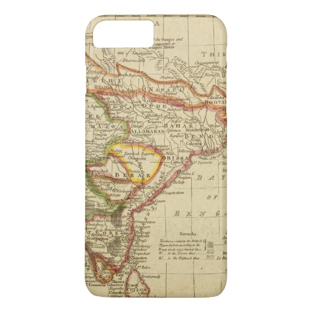 Funda De Case-Mate Para iPhone Hindoostan o la India (Reverso)