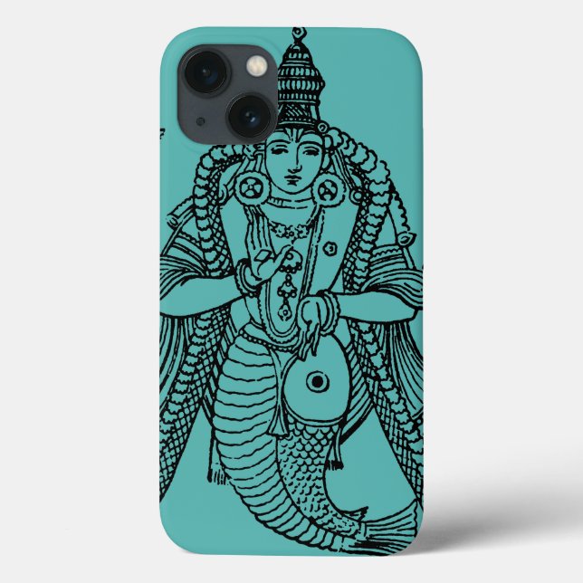 Funda De Case-Mate Para iPhone Hinduismo: Vishnu (Reverso)