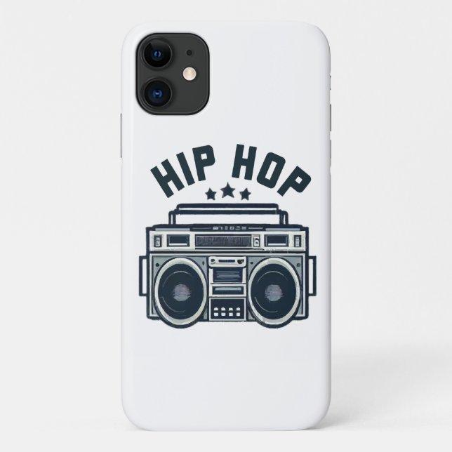 Funda De Case-Mate Para iPhone Hip hop (Reverso)