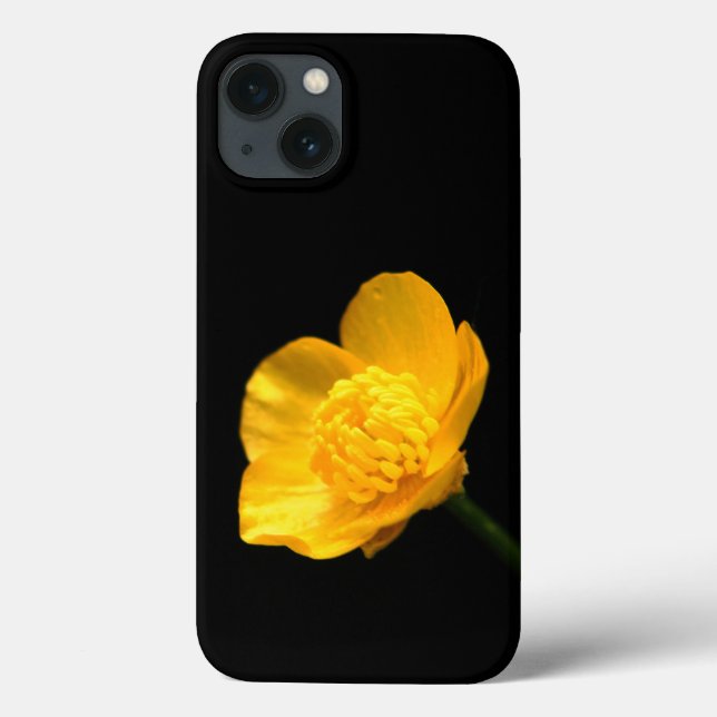 Funda De Case-Mate Para iPhone Hiphcnm de flor de mariposa (Reverso)