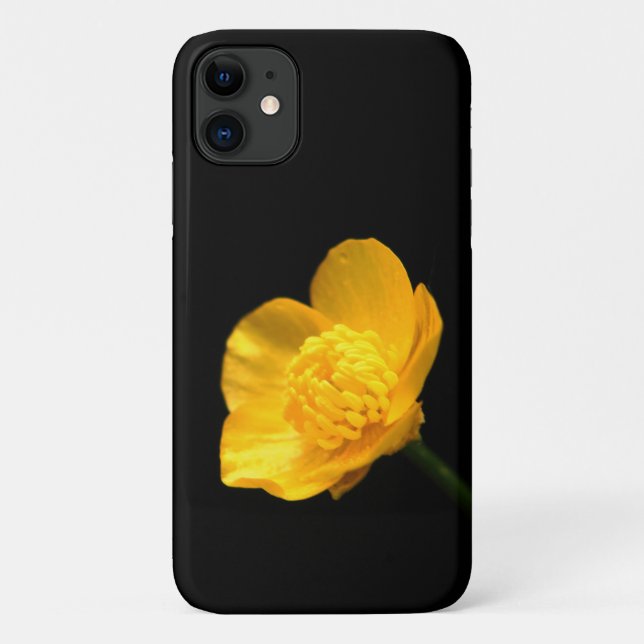 Funda De Case-Mate Para iPhone Hiphcnm de flor de mariposa (Reverso)