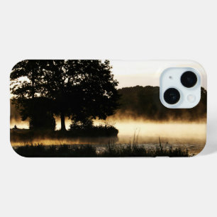 Funda Para iPhone 15 Hiphcnm de Morning Lake Scene