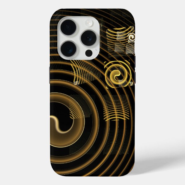 Funda De Case-Mate Para iPhone Hipnosis Arte abstracto (Reverso )