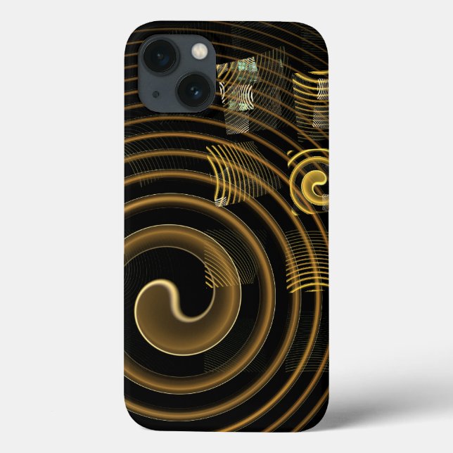 Funda De Case-Mate Para iPhone Hipnosis Arte abstracto (Reverso)