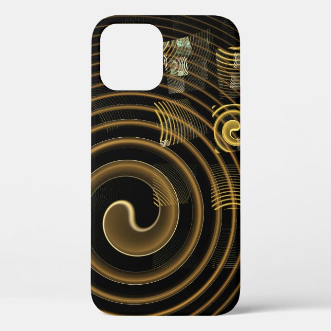 Funda De Case-Mate Para iPhone Hipnosis Arte abstracto (Reverso )