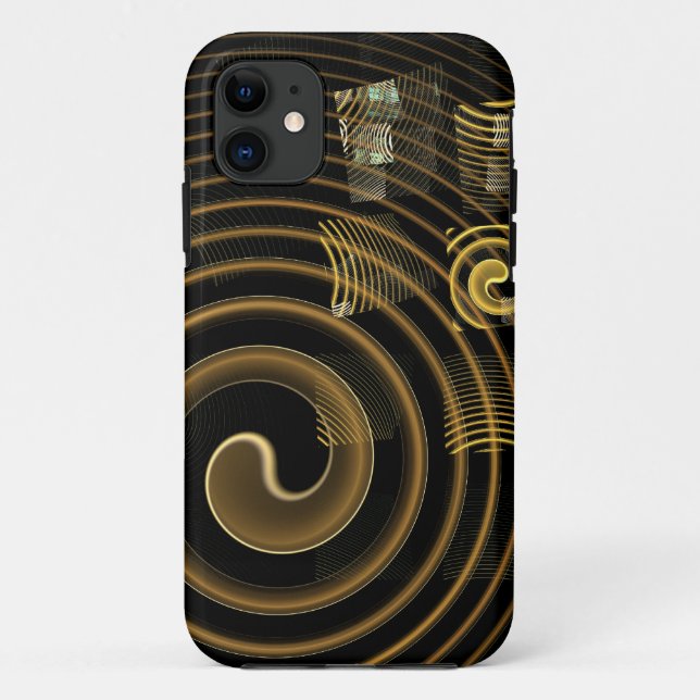 Funda De Case-Mate Para iPhone Hipnosis Arte abstracto (Reverso)