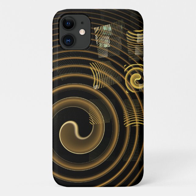 Funda De Case-Mate Para iPhone Hipnosis Arte abstracto (Reverso)