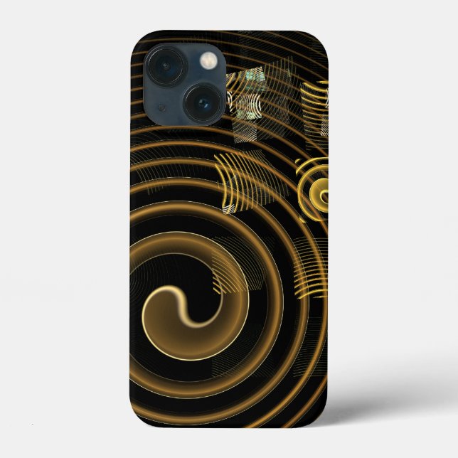 Funda De Case-Mate Para iPhone Hipnosis Arte abstracto (Reverso )
