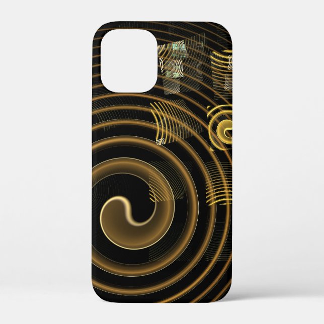 Funda De Case-Mate Para iPhone Hipnosis Arte abstracto (Reverso )