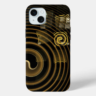 Funda Para iPhone 15 Mini Hipnosis Arte abstracto