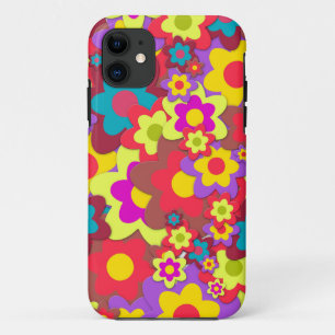 FUNDA PARA iPhone 11 HIPPIE FLOWER POWER GIRLY IPHONE CASOS