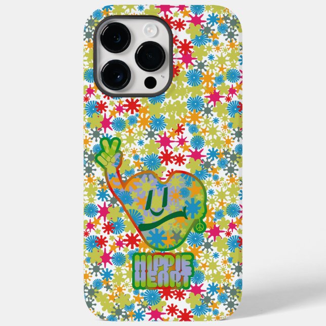 Funda De Case-Mate Para iPhone Hippie Heart ICON 2024 BY MASANSER (Reverso )