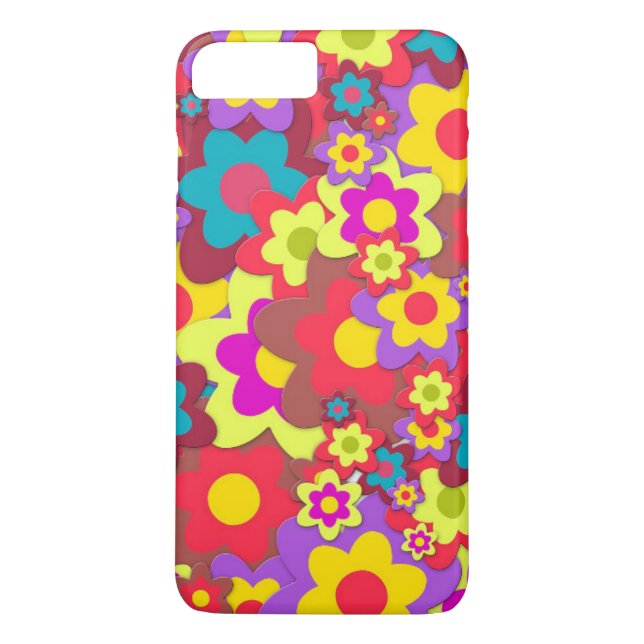 Funda De Case-Mate Para iPhone Hippy de Flower Power 60 (Reverso)