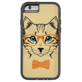 Funda Para iPhone 13 Hipster de gato de Guay Cute