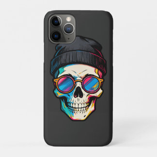 Funda Para iPhone 11 Pro Hipster Skully