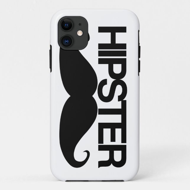 Funda De Case-Mate Para iPhone Hipster Stache (Reverso)