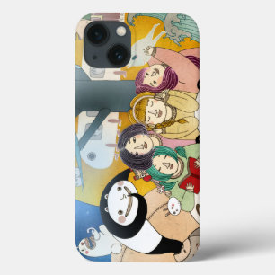 Funda Para iPhone 13 Historia 2013 del tiempo de la cama