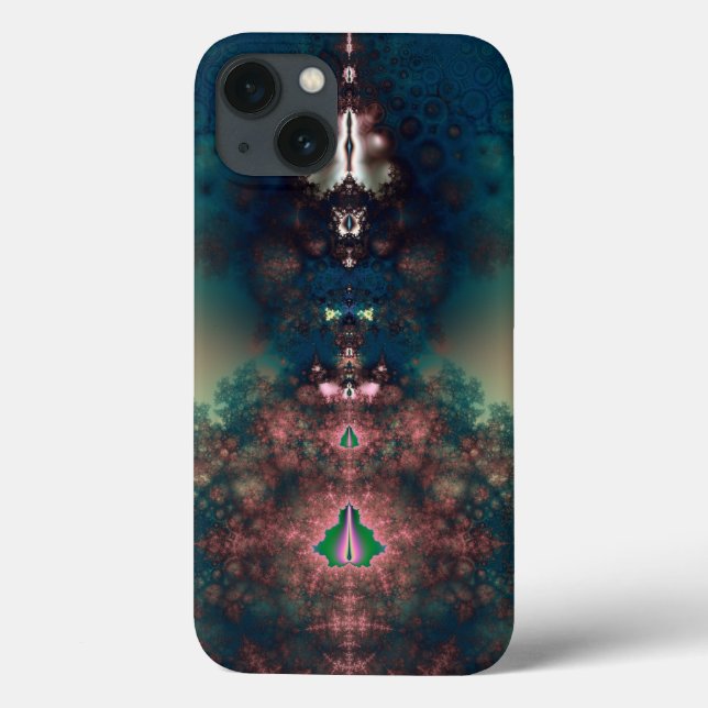 Funda De Case-Mate Para iPhone Historia de hadas verdes (Reverso)