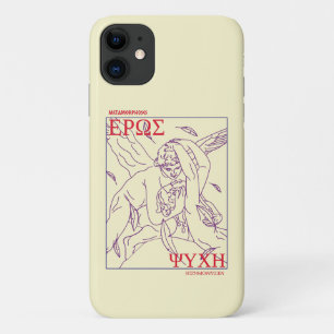 Funda Para iPhone 11 Historia de mitología griega cupido y psiquis únic