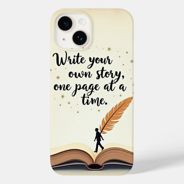 Funda De Case-Mate Para iPhone Historia en tus manos (Reverso )