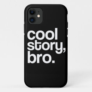 Funda Para iPhone 11 Historia fresca, Bro.