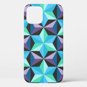 Funda Para iPhone 12 Historias Resumen de parches geométricos