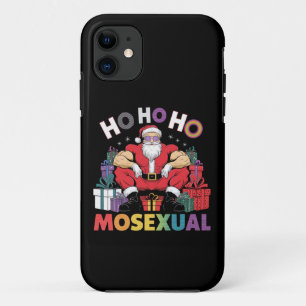 Funda Para iPhone 11 Ho Ho Ho Ho Ho Mosexual Gay Santa LGBT Prima gay N