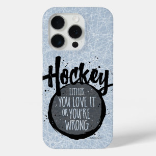 Funda Para iPhone 15 Pro Hockey de amor