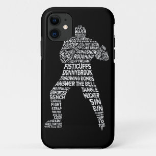 Funda Para iPhone 11 Hockey Enforcer Goon iPhone 5 Funda