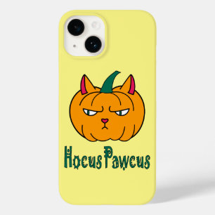 Funda Para iPhone 14 De Case-Mate Hocus pawcus calabaza de Halloween gato jengibre m