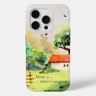 Funda Para iPhone 15 Pro Hogar es... Aquarela Campestre