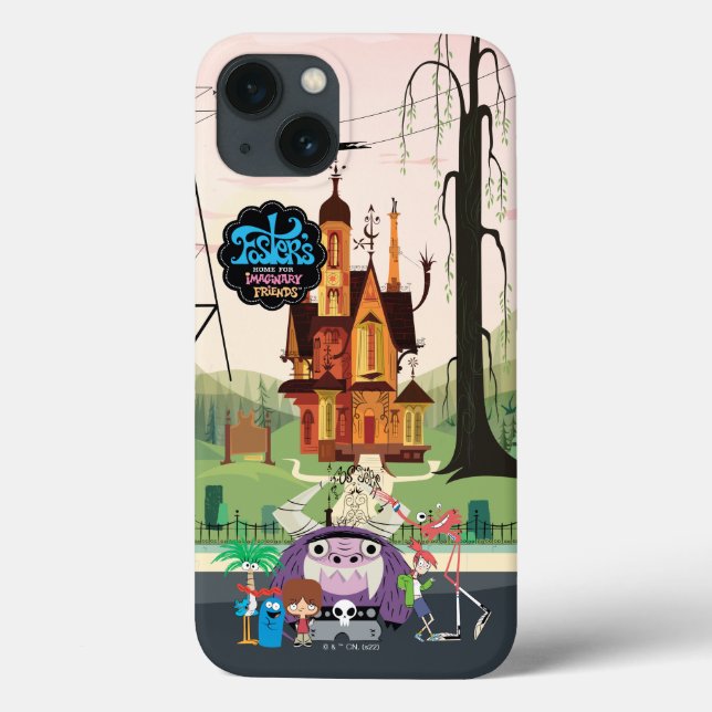 Funda De Case-Mate Para iPhone Hogar Foster para amigos imaginarios | Colgar fuer (Reverso)