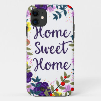 Funda Para iPhone 11 Hogar Sweet Home Floral Reef