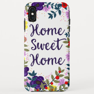 Funda Para iPhone XS Max Hogar Sweet Home Floral Reef