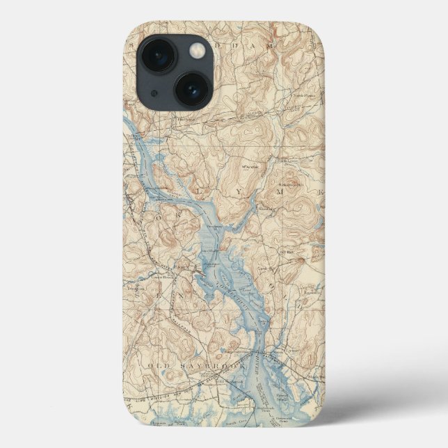Funda De Case-Mate Para iPhone Hoja de 28 Saybrook (Reverso)