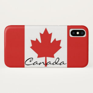 Funda Para iPhone X Hoja de arce canadiense