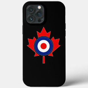 title_seo2 Hoja de arce canadiense Roundel Mod sobre negro