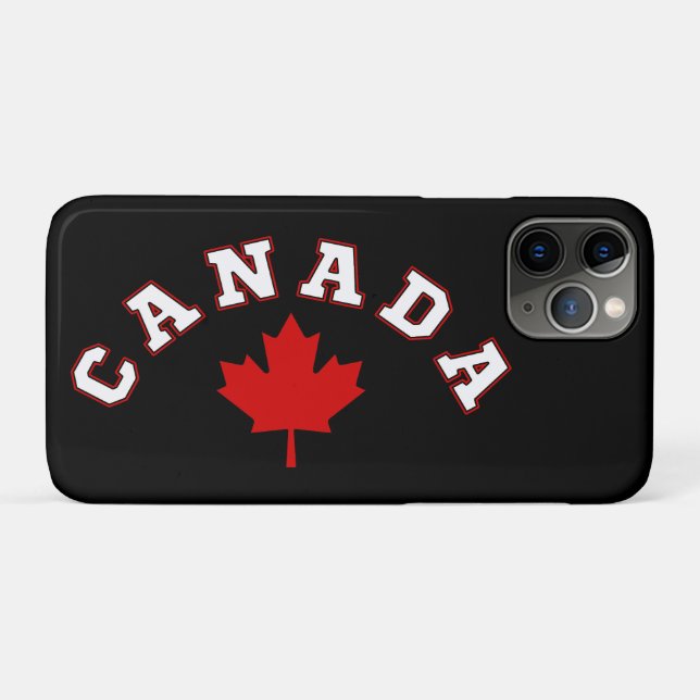 Funda De Case-Mate Para iPhone hoja de arce de Canadá (Reverso (horizontal))