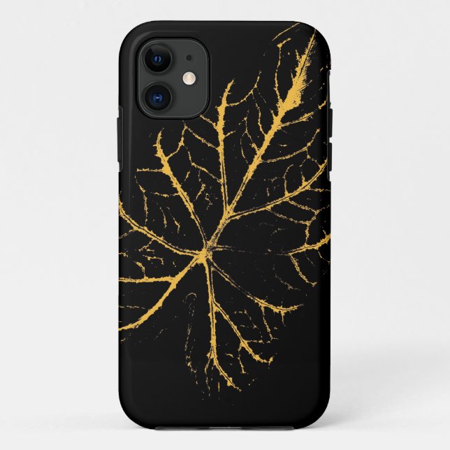 Funda De Case-Mate Para iPhone Hoja de arte 23 (Reverso)