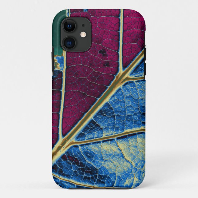 Funda De Case-Mate Para iPhone Hoja de arte 8 (Reverso)