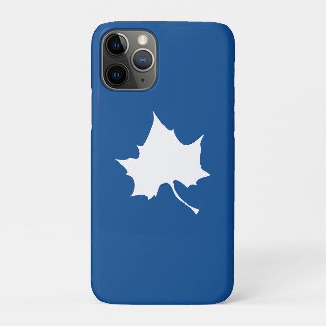 Funda De Case-Mate Para iPhone Hoja de Estado de Indiana (Reverso)