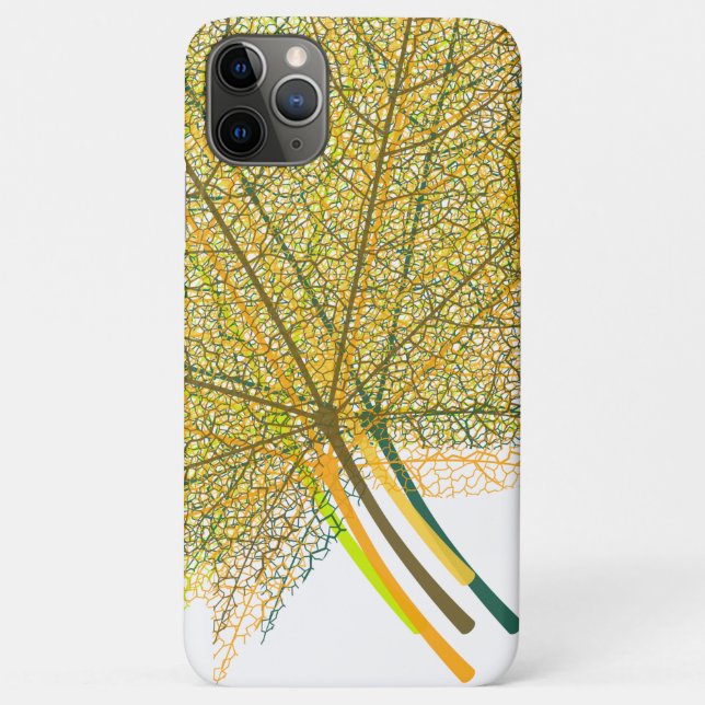 Funda De Case-Mate Para iPhone Hoja de Otoño #4 (Reverso)