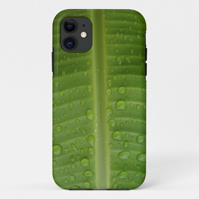 Funda De Case-Mate Para iPhone Hoja de plátano (Reverso)