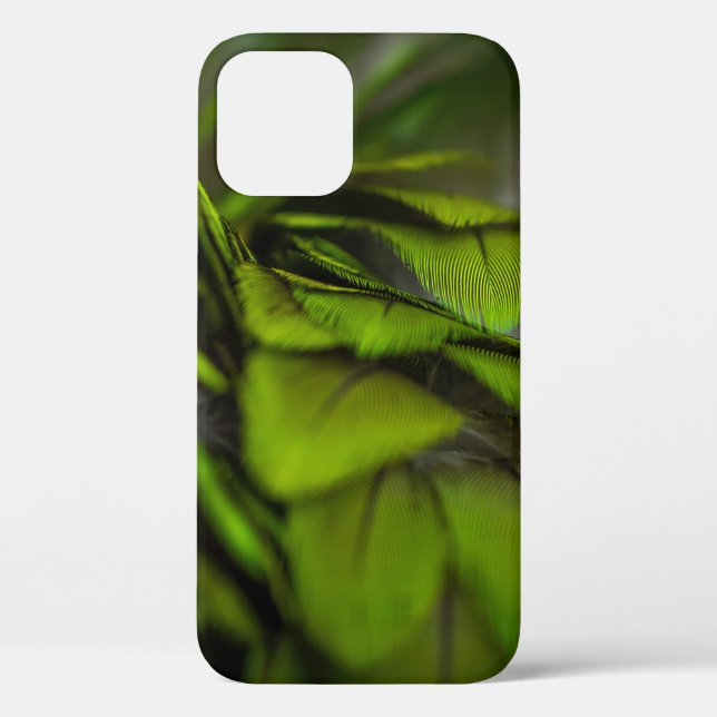 Funda De Case-Mate Para iPhone Hoja verde (Reverso )