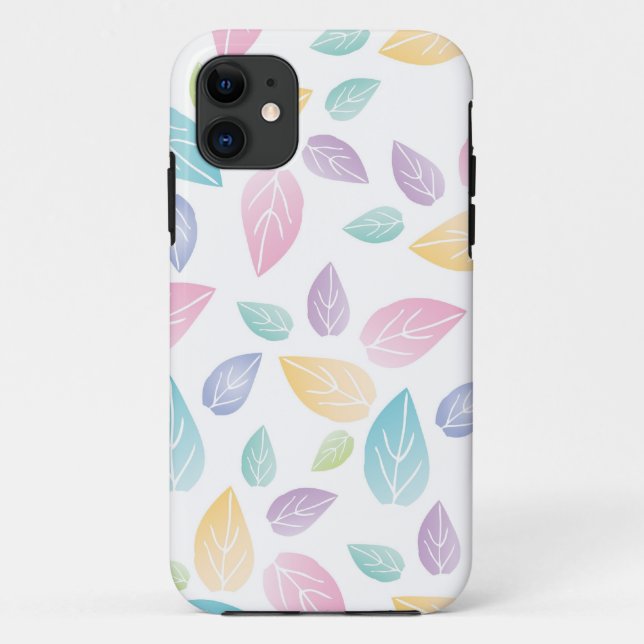 Funda De Case-Mate Para iPhone hojas (Reverso)