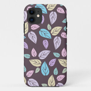Funda Para iPhone 11 hojas coloridas del modelo