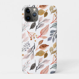 Funda Para iPhone 11 Pro hojas de árbol