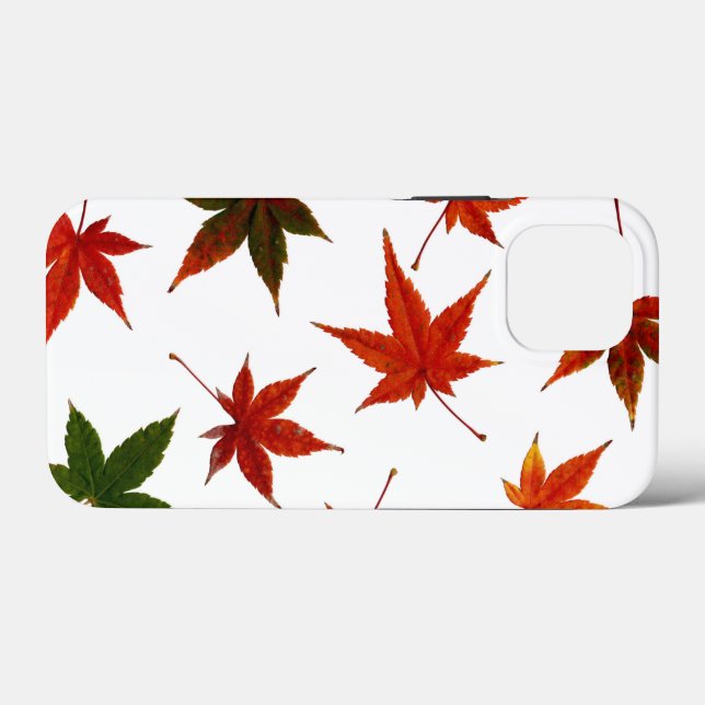 Funda De Case-Mate Para iPhone Hojas de arce japonesas (Reverso (Horizontal))