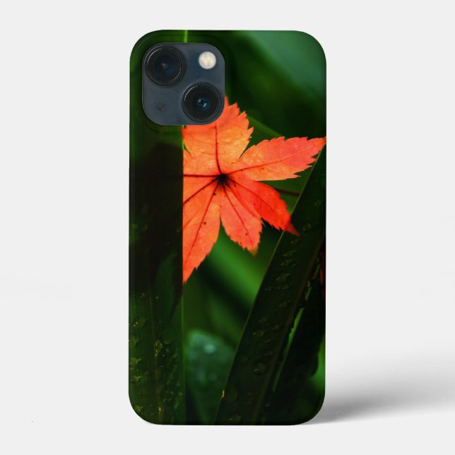 Funda De Case-Mate Para iPhone Hojas de arce japonesas (Reverso )